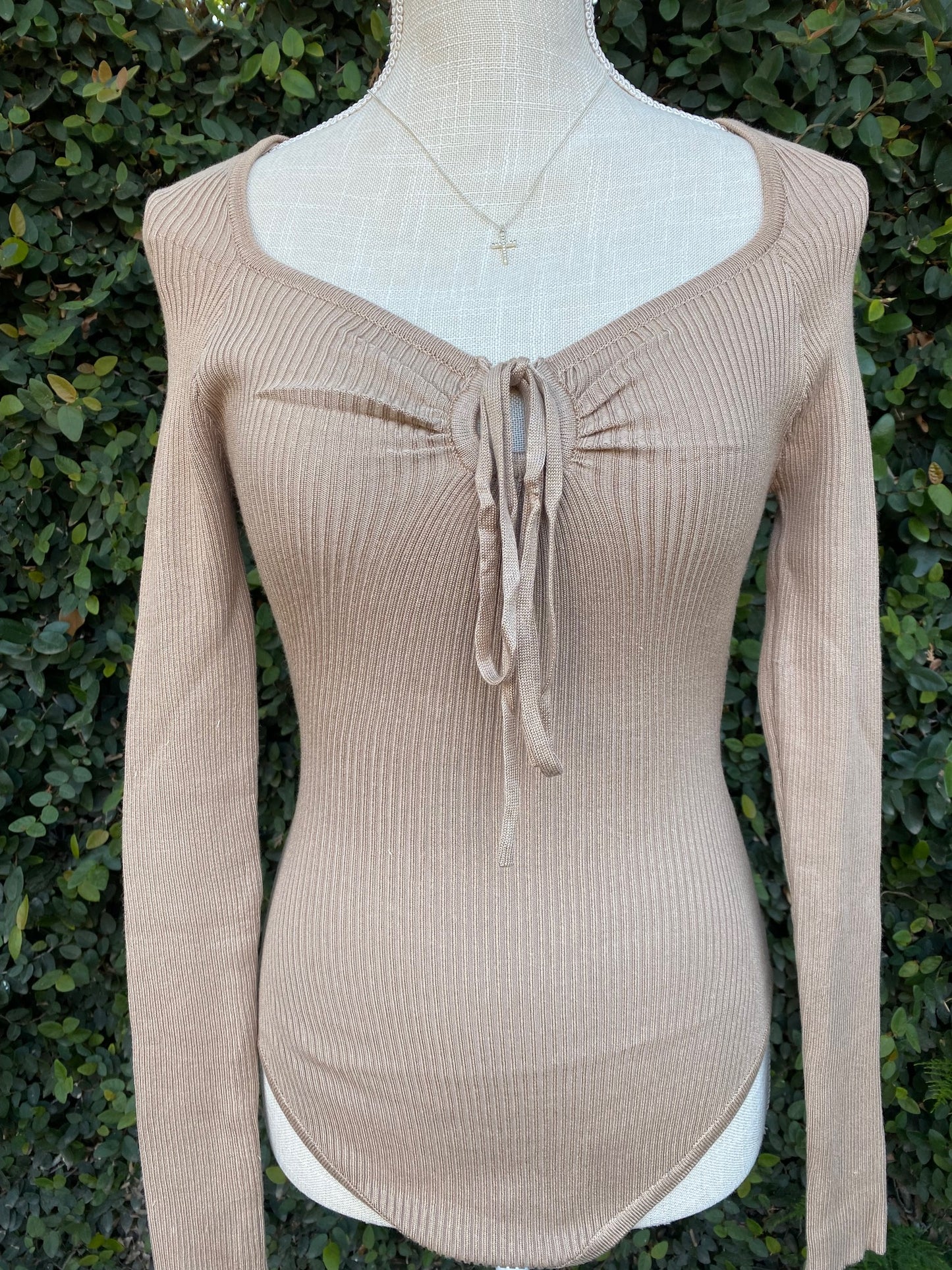 Camila Bodysuit (KHAKI)