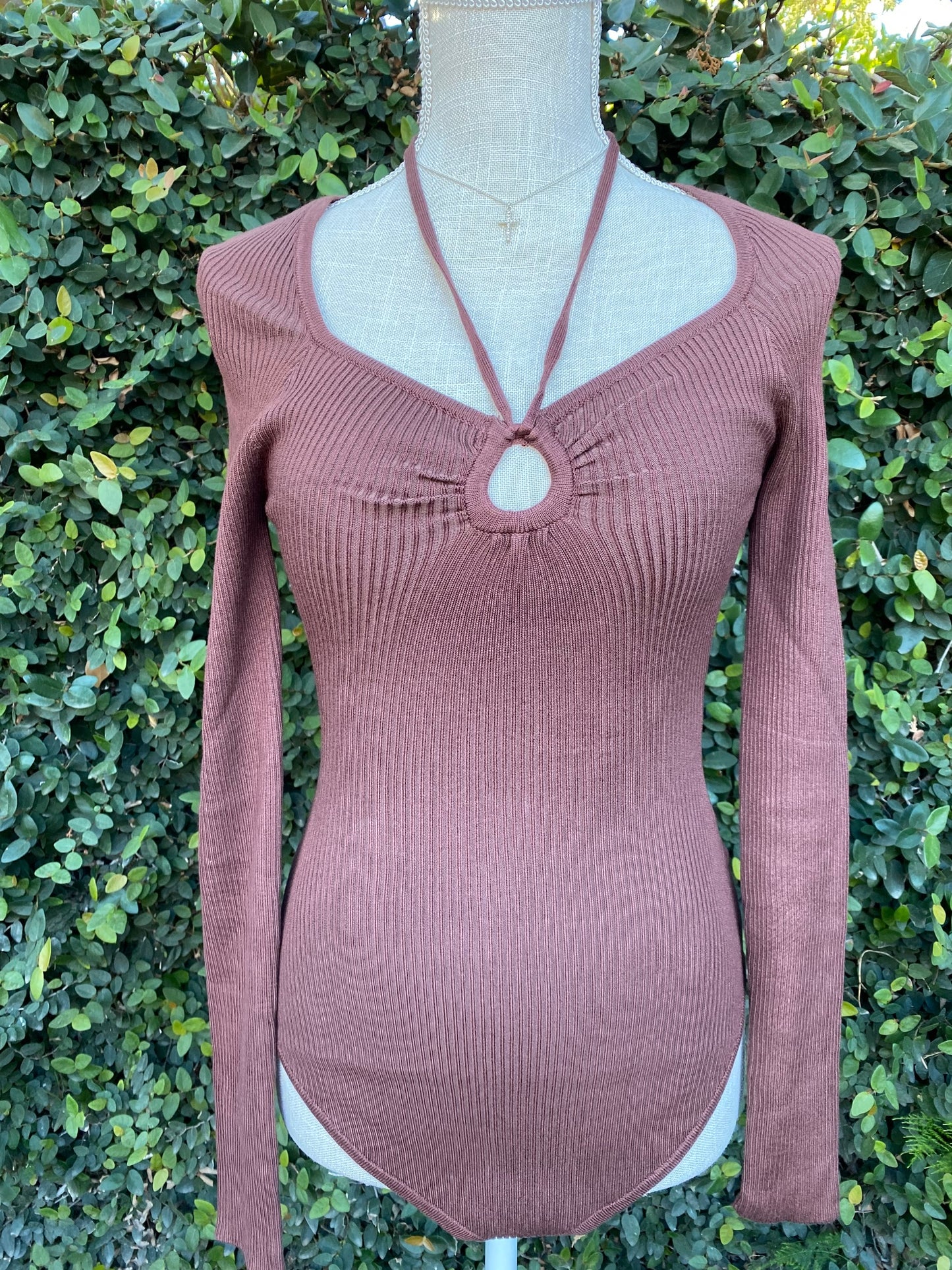 Camila Bodysuit (Brown)